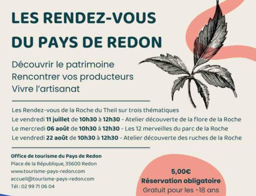 En juillet/août 2025 : venez visiter le Parc de La Roche