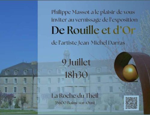 Vernissage de l&rsquo;expo « de Rouille et d&rsquo;Or » jeudi 9 juillet à 18h30