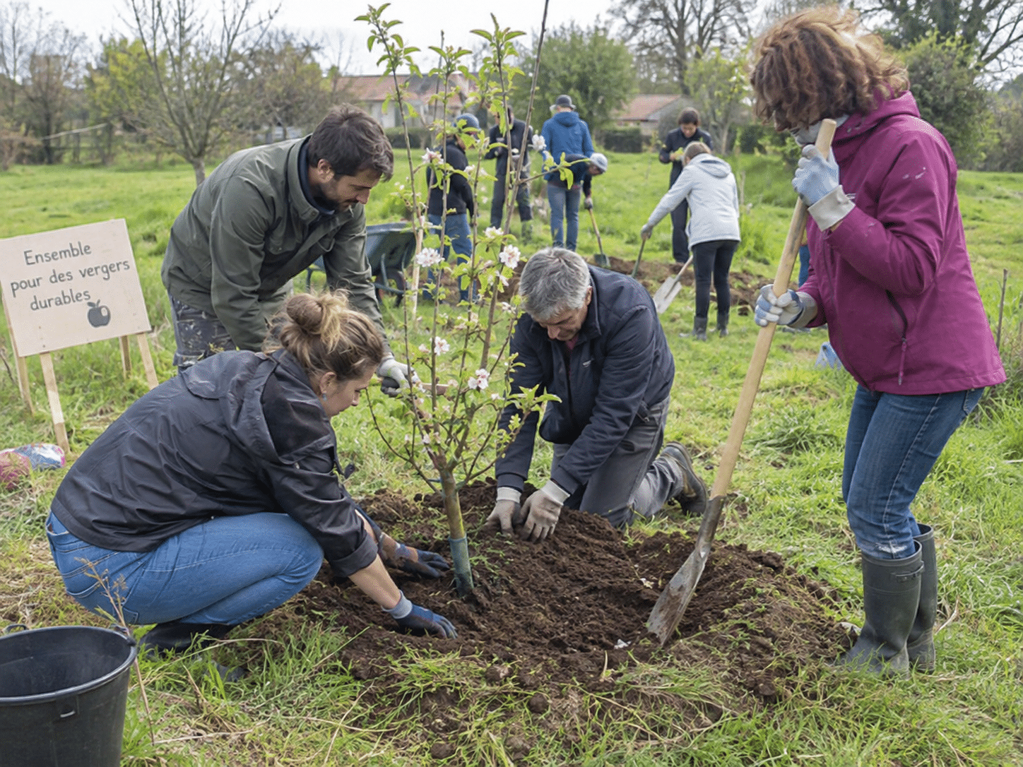 Atelier plantation et taille des arbres